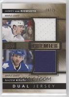 James van Riemsdyk, Nazem Kadri #/75