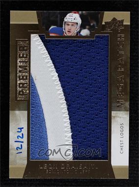 2014-15 Upper Deck Premier - Mega Patch - Chest Logos #PMP-LD - Leon Draisaitl /24