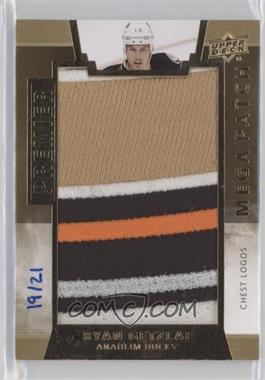 2014-15 Upper Deck Premier - Mega Patch - Chest Logos #PMP-RG - Ryan Getzlaf /25