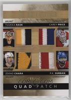 Tuukka Rask, Zdeno Chara, Carey Price, P.K. Subban #/10