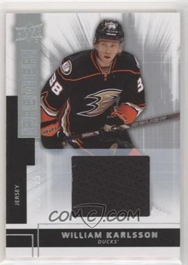 2014-15 Upper Deck Premier - Rookie Inserts - Spectrum Silver Jerseys #R41 - William Karlsson /125