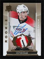 Rookie Auto Patch - Victor Rask #/10