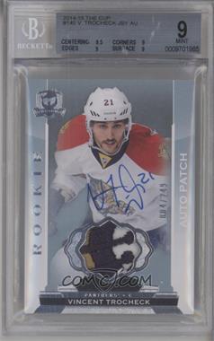 2014-15 Upper Deck The Cup - [Base] #140 - Rookie Auto Patch - Vincent Trocheck /249 [BGS 9 MINT]