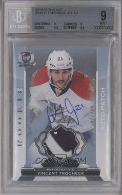 2014-15 Upper Deck The Cup - [Base] #140 - Rookie Auto Patch - Vincent Trocheck /249 [BGS 9 MINT]