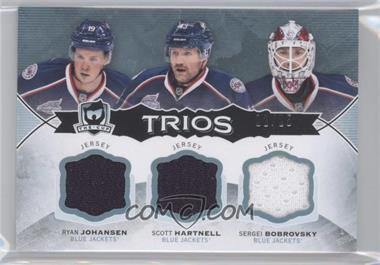 2014-15 Upper Deck The Cup - Cup Trios #C3-JACKETS - Ryan Johansen, Scott Hartnell, Sergei Bobrovsky /25