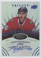 Level 2 Rookie Premieres Autographs - Teuvo Teravainen #/225