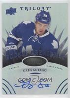 Level 2 Rookie Premieres Autographs - Greg McKegg #/225