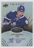 Level 2 Rookie Premieres Autographs - Greg McKegg #/399