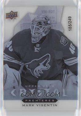 2014-15 Upper Deck Trilogy - Crystal Rookies - Tier 2 #TCR-MV - Mark Visentin /249