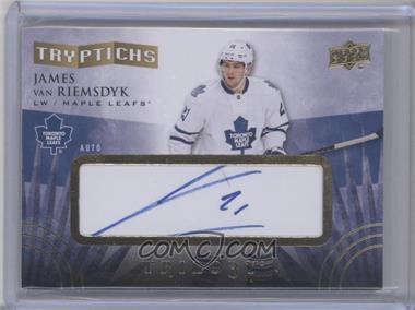 2014-15 Upper Deck Trilogy - Tryptichs Signatures #T-TOR3 - James van Riemsdyk /80