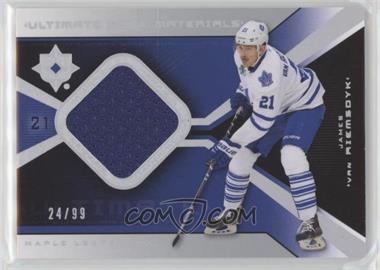 2014-15 Upper Deck Ultimate Collection - 2004-05 Retro 10th Anniversary Ultimate Memorabilia #UGJ-JV - James van Riemsdyk /99