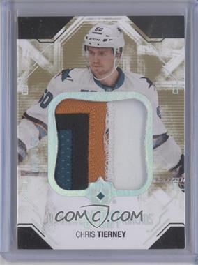 2014-15 Upper Deck Ultimate Collection - Ultimate Debut Threads Patch #DT-CT - Chris Tierney /100