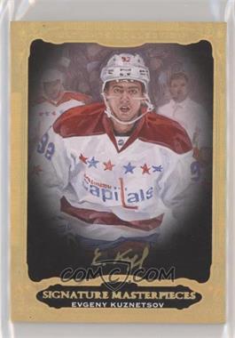 2014-15 Upper Deck Ultimate Collection - Ultimate Signature Masterpieces #USM-EK - Evgeny Kuznetsov