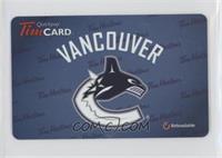 Vancouver Canucks Logo (Blue Background) [EX to NM]