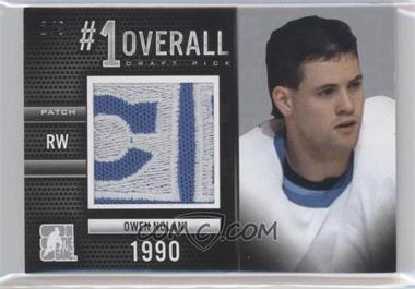 2014 In the Game Draft Prospects - #1 Overall Picks Jersey - Patch Silver #NO1-8 - Owen Nolan /5