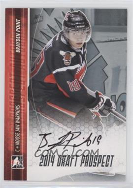 2014 In the Game Draft Prospects - Autographs - Silver #A-BPO1 - Brayden Point