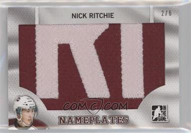2014 In the Game Draft Prospects - Nameplates #NP-24 - Nick Ritchie /5