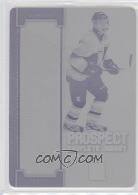 2014 In the Game Draft Prospects - Prospect Complete Jersey - Printing Plate Magenta #PC-14 - Sam Bennett /1