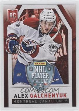 2014 Panini NHL Player of the Day - Dual RC Class #RC3 - Alex Galchenyuk