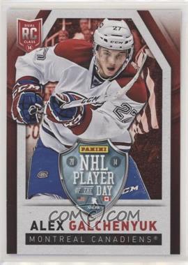 2014 Panini NHL Player of the Day - Dual RC Class #RC3 - Alex Galchenyuk