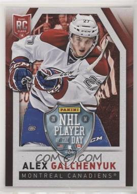 2014 Panini NHL Player of the Day - Dual RC Class #RC3 - Alex Galchenyuk