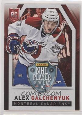 2014 Panini NHL Player of the Day - Dual RC Class #RC3 - Alex Galchenyuk