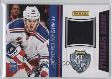2014 Panini NHL Player of the Day - Rookie Materials #6 - J.T. Miller