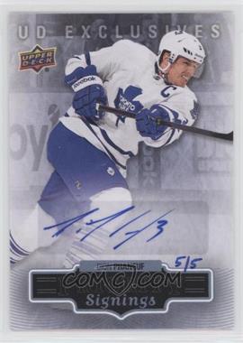 2014 Upper Deck Spring Expo - Priority Signings - UD Exclusives #SE-DP - Dion Phaneuf /5