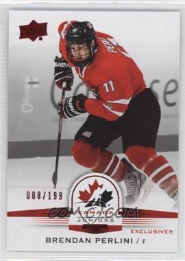2014 Upper Deck Team Canada Juniors - [Base] - Exclusives #38 - Brendan Perlini /199