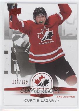 2014 Upper Deck Team Canada Juniors - [Base] - Exclusives #90 - Curtis Lazar /199