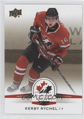 2014 Upper Deck Team Canada Juniors - [Base] - Gold Sepia #124 - Kerby Rychel