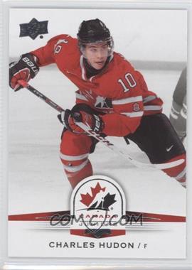 2014 Upper Deck Team Canada Juniors - [Base] #108 - Charles Hudon