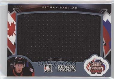 2015-16 Leaf In the Game Heroes & Prospects - Canada-Russia Series Jerseys - Platinum #CR-16 - Nathan Bastian /10