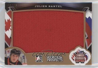 2015-16 Leaf In the Game Heroes & Prospects - Canada-Russia Series Jerseys #CR-08 - Julien Nantel /45