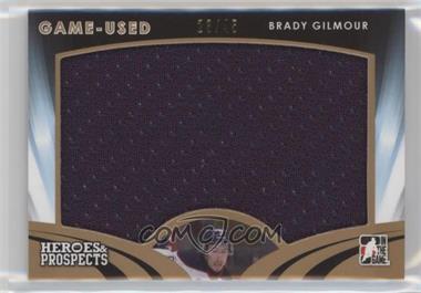 2015-16 Leaf In the Game Heroes & Prospects - Game Used Jersey #GU-05 - Brady Gilmour /45