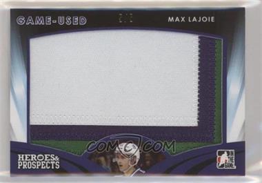 2015-16 Leaf In the Game Heroes & Prospects - Game Used Patch - Purple #GUP-21 - Max Lajoie /5