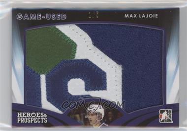 2015-16 Leaf In the Game Heroes & Prospects - Game Used Patch - Purple #GUP-21 - Max Lajoie /5