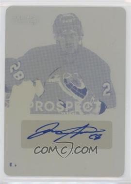 2015-16 Leaf In the Game Heroes & Prospects - Prospect Autographs - Printing Plate Yellow #PS-JA1 - Josh Anderson /1
