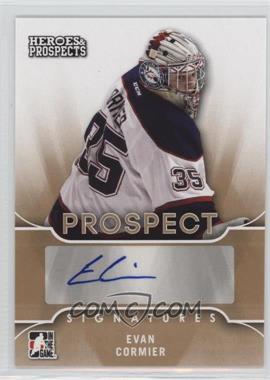 2015-16 Leaf In the Game Heroes & Prospects - Prospect Autographs #PS-EC2 - Evan Cormier