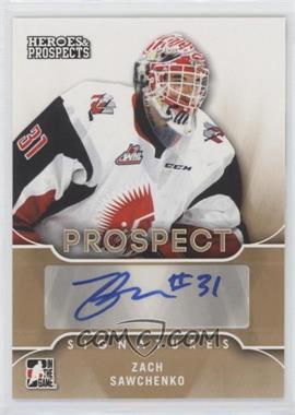 2015-16 Leaf In the Game Heroes & Prospects - Prospect Autographs #PS-ZS1 - Zach Sawchenko
