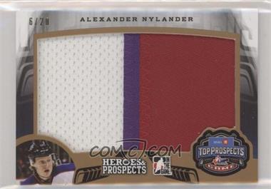 2015-16 Leaf In the Game Heroes & Prospects - Top Prospect Game Patch #TPP-02 - Alexander Nylander /20 [Noted]