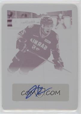 2015-16 Leaf Metal - [Base] - Printing Plate Magenta #BA-JK1 - Jordan Kyrou /1