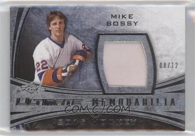 2015-16 Leaf Ultimate - Memorabilia - Silver Patch #UPM-15 - Mike Bossy /12