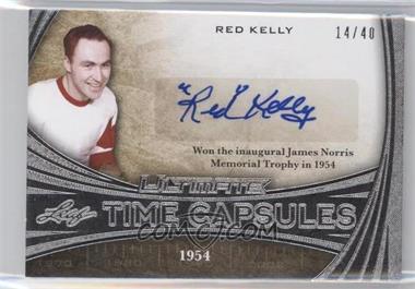 2015-16 Leaf Ultimate - Time Capsule - Silver #TC-RK1 - Red Kelly /40