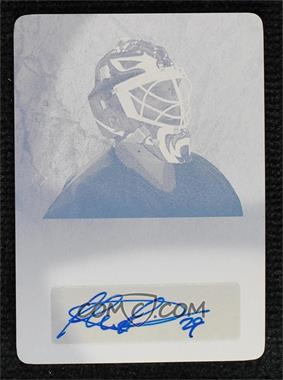 2015-16 Leaf Ultimate - Ultimate Signatures - Printing Plate Magenta #US-FP1 - Felix Potvin /1