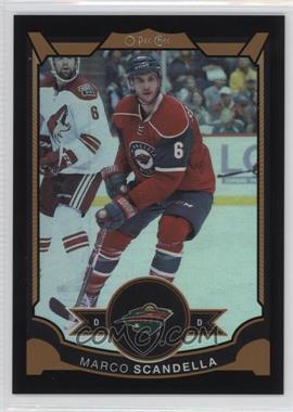 2015-16 O-Pee-Chee - [Base] - Rainbow Foil Black #166 - Marco Scandella /100