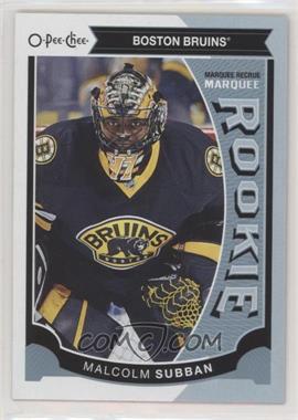 2015-16 O-Pee-Chee - [Base] #502 - Marquee Rookies - Malcolm Subban