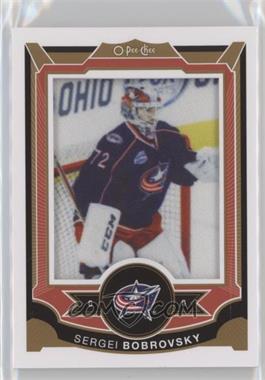 2015-16 O-Pee-Chee - Manufactured Patches #P-11 - Sergei Bobrovsky