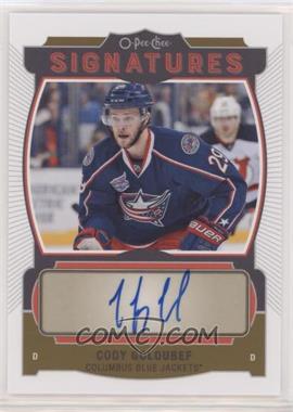 2015-16 O-Pee-Chee - OPC Signatures #S-CG - Cody Goloubef