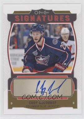 2015-16 O-Pee-Chee - OPC Signatures #S-CG - Cody Goloubef